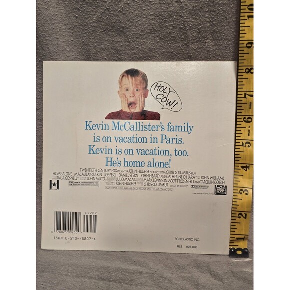 Home Alone 1990s Paperback Scholastic Adaptation - Picture 2 of 6